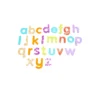Set 26 Lettere Glitterate per Lavagna Luminosa - Divertimento e Conoscenza Sensoriale