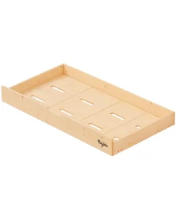 Set 3: Letto Montessori Evolutivo Evi 140x70cm + Cassetto + Materasso 11 cm Aloe Vera