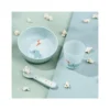 Set Pappa Foodie - Ciotola Bicchiere e Cucchiaio - Elphee & Croco - Blu - 100% PP Alimentare