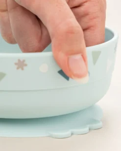 Set Pappa Foodie - Piatto Ciotola e Tazza - Celebration - Blu - 100% PP Alimentare