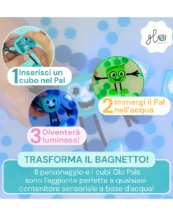 Set Personaggio Party Pal - con 2 Cubi Inclusi - Bianco - Adatto da 3 anni - 100% Plastica Riciclata