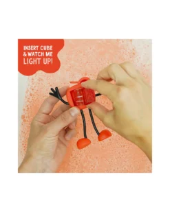 Set Personaggio Sammy - con 2 Cubi Inclusi - Rosso - Adatto da 3 anni - 100% Plastica Riciclata