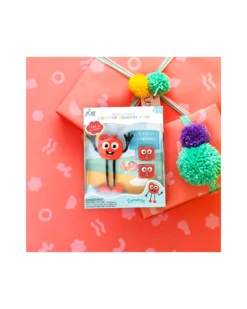 Set Personaggio Sammy - con 2 Cubi Inclusi - Rosso - Adatto da 3 anni - 100% Plastica Riciclata