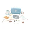 Set Piccolo Veterinario in Legno - 16 Pezzi - 24 x 18 x 9 cm - 3+ Anni
