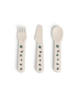 Set Posate da Apprendimento - Tiny Farm - Sabbia