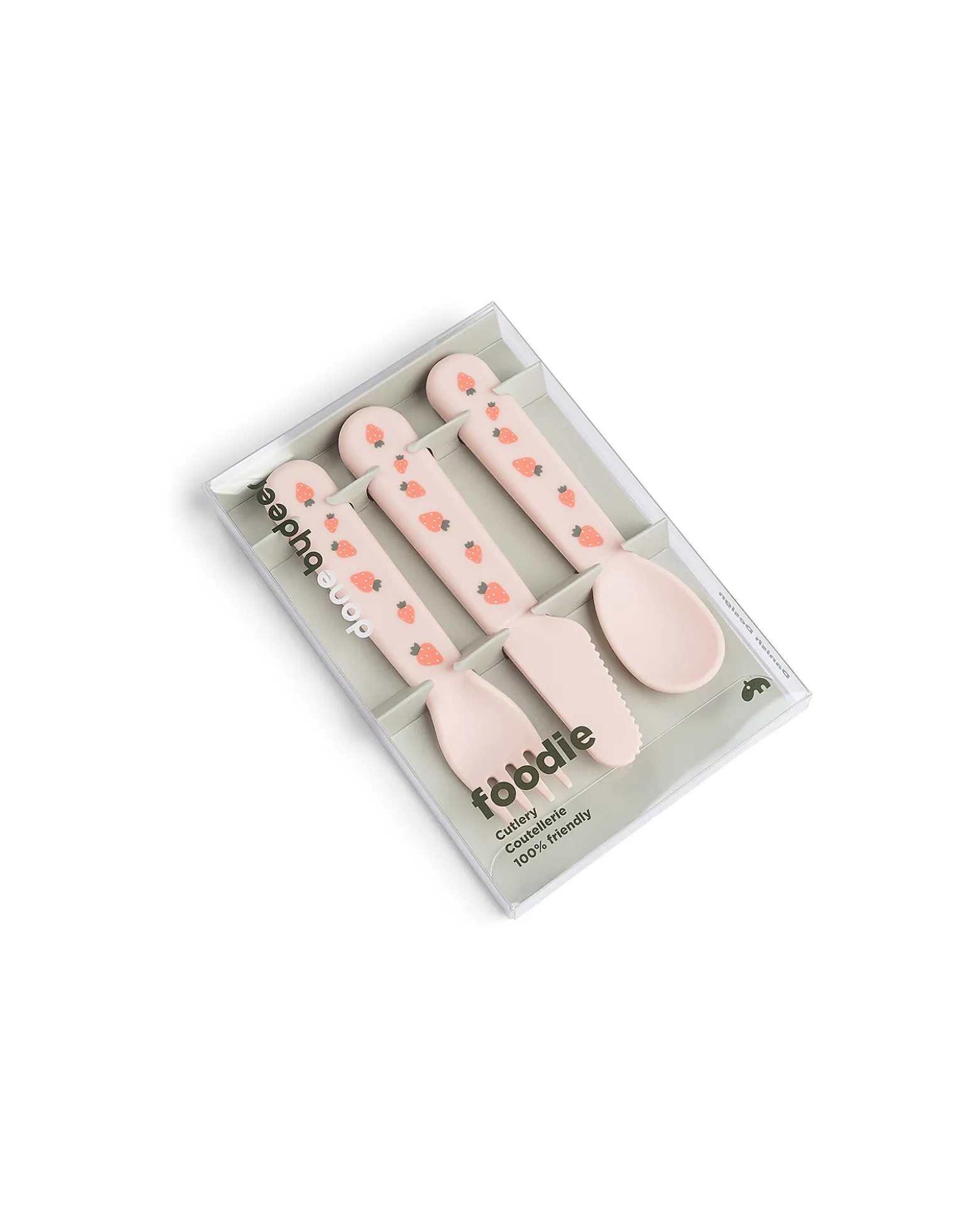 Set Posate da Apprendimento - Tiny Farm - Cipria