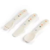 Set Posate Foodie - Celebration - Sabbia - 100% PP Alimentare