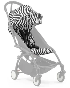 Set Rivestimento per Passeggino YOYO3 - 6+ Mesi - Zebra - Collezione Wild