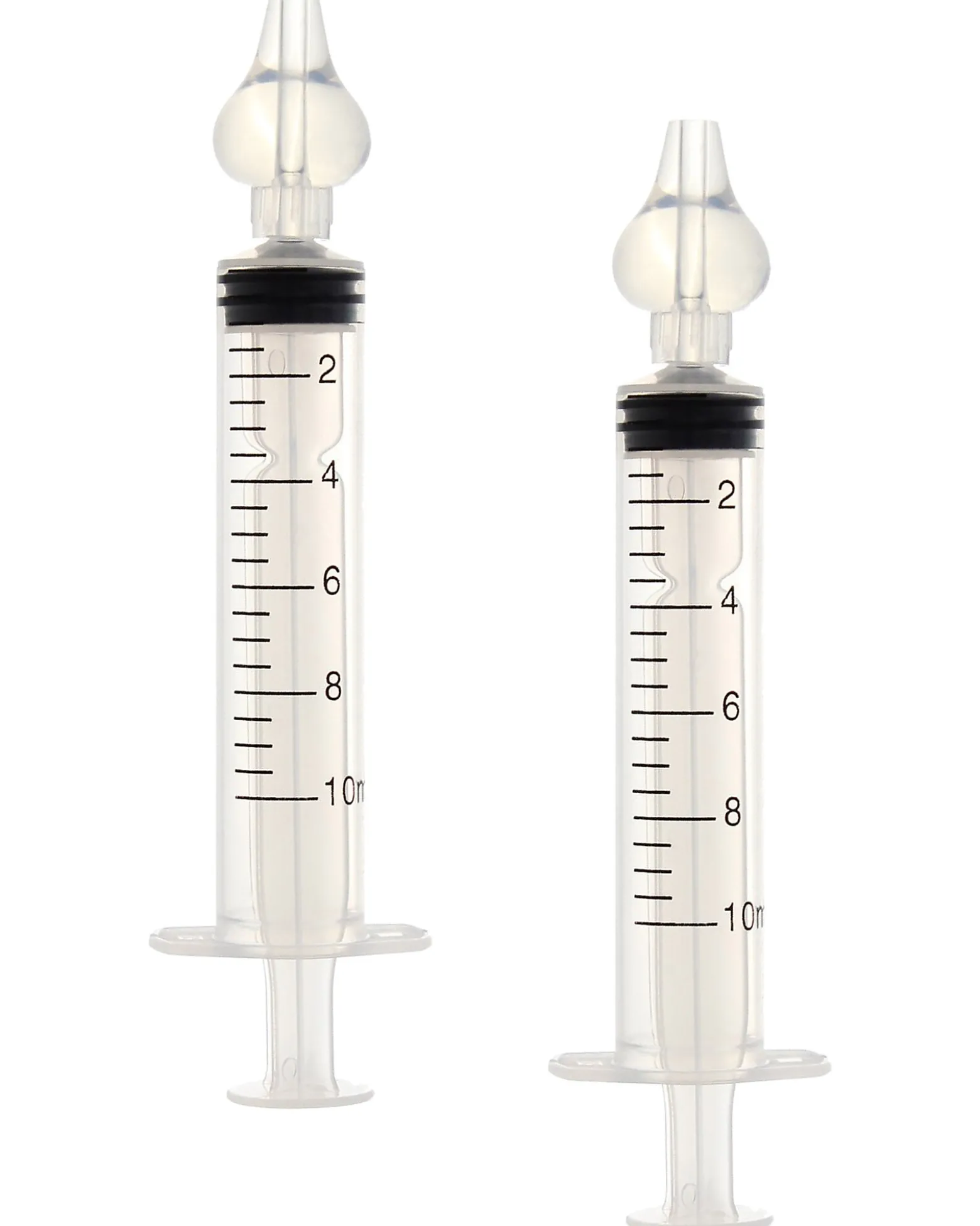 Set 2 Siringhe per Lavaggi Nasali - Punta in Silicone - 0+