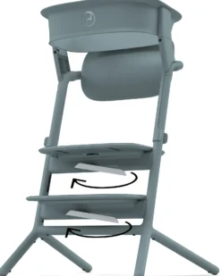 Set Torre di Apprendimento per Sedia Evolutiva LEMO - Stone Blue - Include Tappetini Antiscivolo