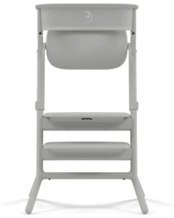 Set Torre di Apprendimento per Sedia Evolutiva LEMO - Suede Grey - Include Tappetini Antiscivolo