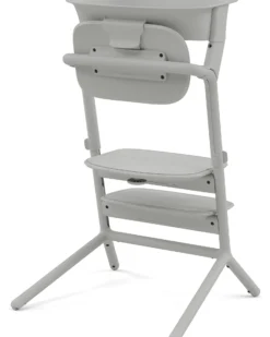 Set Torre di Apprendimento per Sedia Evolutiva LEMO - Suede Grey - Include Tappetini Antiscivolo