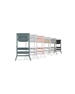 Set Torre di Apprendimento per Sedia Evolutiva LEMO - Pearl Pink - Include Tappetini Antiscivolo