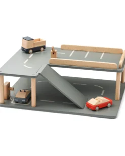 Set Village Road - Rosso Multi Mix - Legno di Faggio - 11 Pezzi