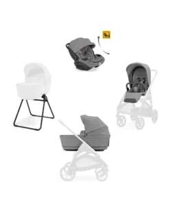 System Quattro Aptica Darwin Recline EVO - Crystal Grey