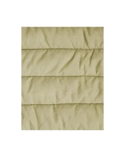 Tappeto Gioco Reversibile - Leaf - Verde Oliva - Cotone Organico GOTS - Bamboo Collection - Diametro 100 cm