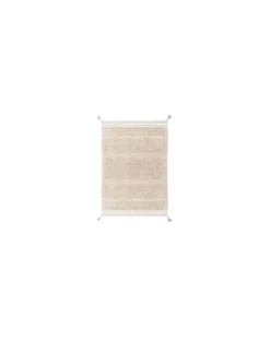 Tappeto Lavabile - Bloom Rose - Fantasy Garden - Rosa e Nude - Cotone - (90x130 cm)