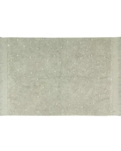 Tappeto Lavabile Symphony - Oliva - Cotone Naturale (140x200 cm)