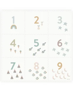 Tappeto Puzzle - Numeri - 180x180 cm - 100% EVA Foam
