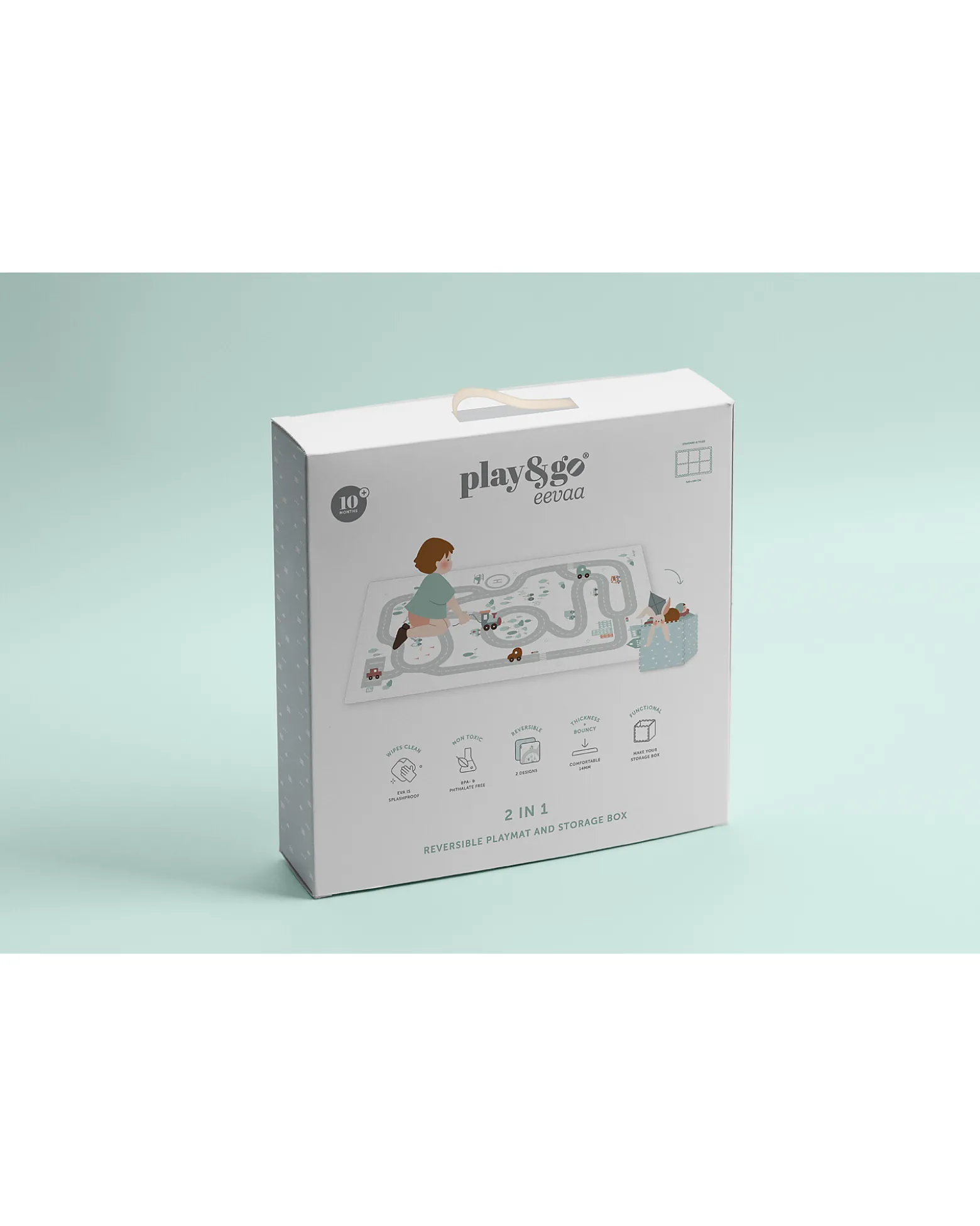 Tappeto Puzzle - Road - 120x180 cm - 100% EVA Foam