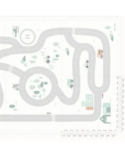 Tappeto Puzzle - Road - 120x180 cm - 100% EVA Foam