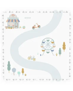 Tappeto Puzzle - Village - 120x180 cm - 100% EVA Foam