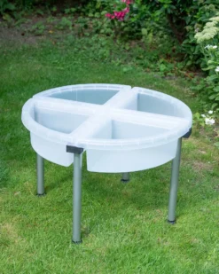 Tavolino con Vassoi a Quadranti Discovery - H 45 cm - +3 Anni