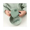 Tazza con Beccuccio - Happy Dots Verde - 100% PP Alimentare