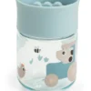 Tazza da Apprendimento con Bordo per Bere a 360° - Antigoccia - Tiny Farm - Blu - 260 ml - 9m+