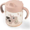 Tazza da Apprendimento con Manici Anti-Slip 260 ml - Tiny Farm - Cipria