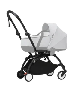Telaio Passeggino YOYO3 - Nero - Comprende ampio Cestino e Cinghia per il Trasporto!