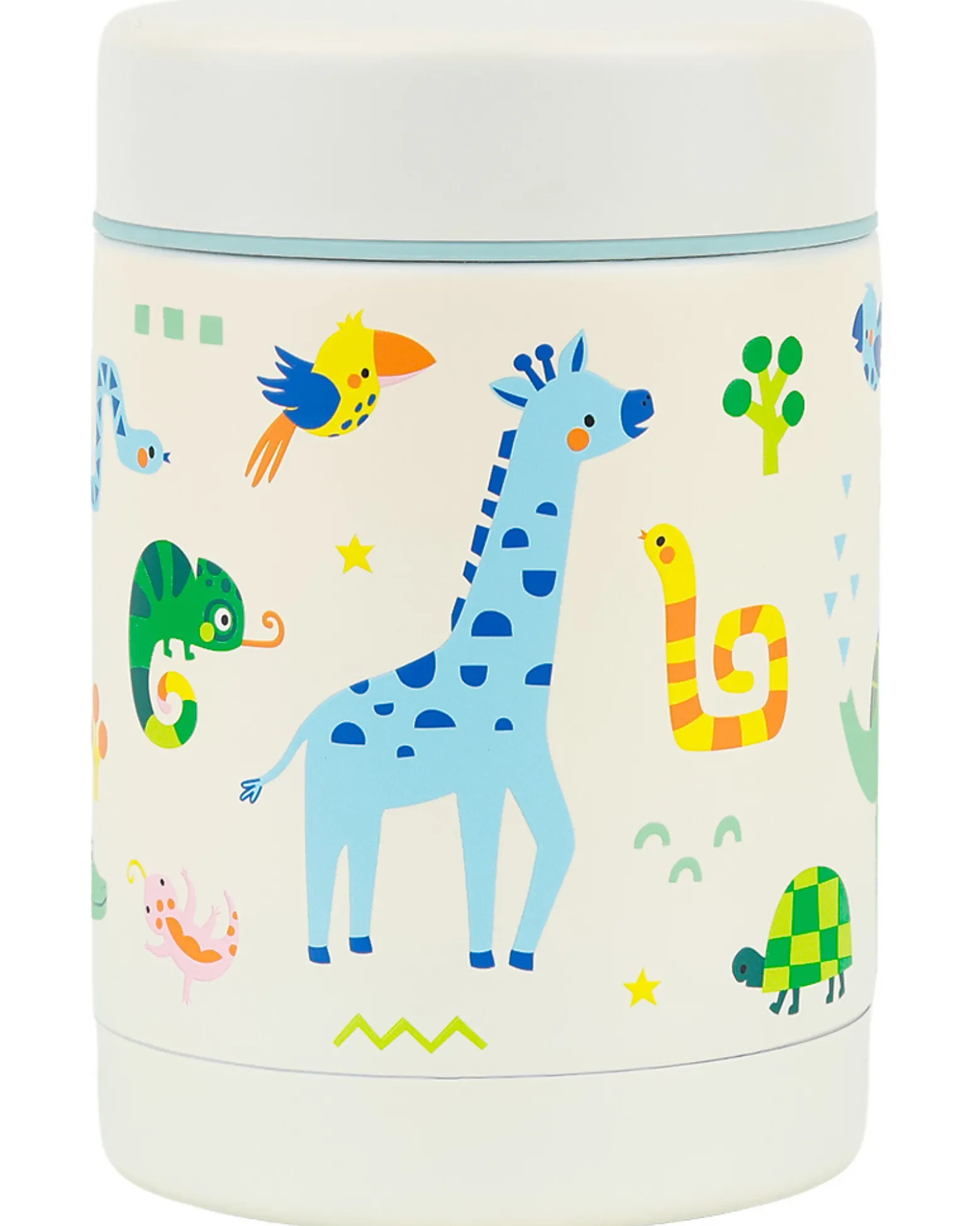Thermos Porta Cibo in Acciaio Inossidabile - 300 ml - Giungla