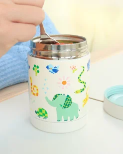 Thermos Porta Cibo in Acciaio Inossidabile - 300 ml - Giungla