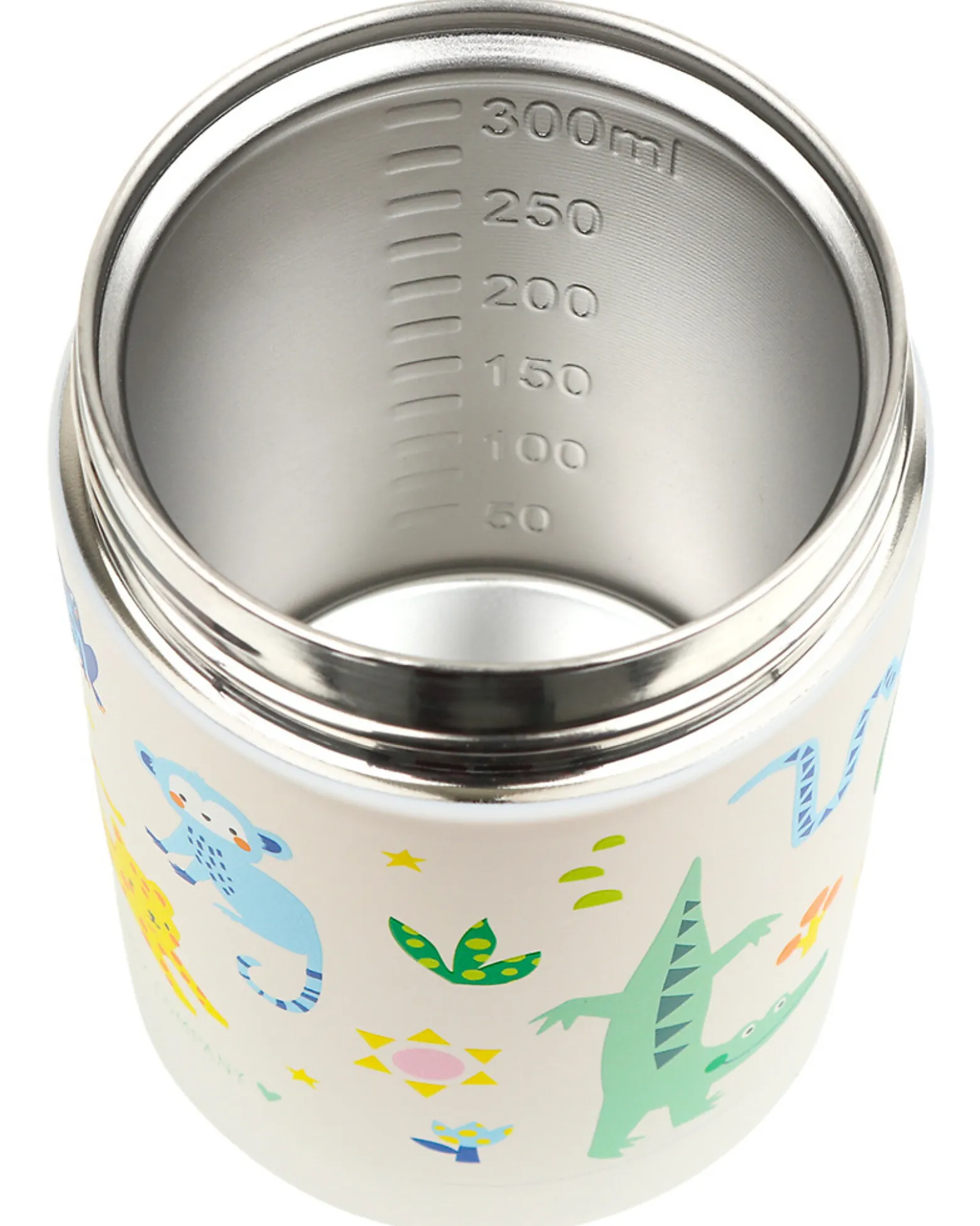 Thermos Porta Cibo in Acciaio Inossidabile - 300 ml - Giungla
