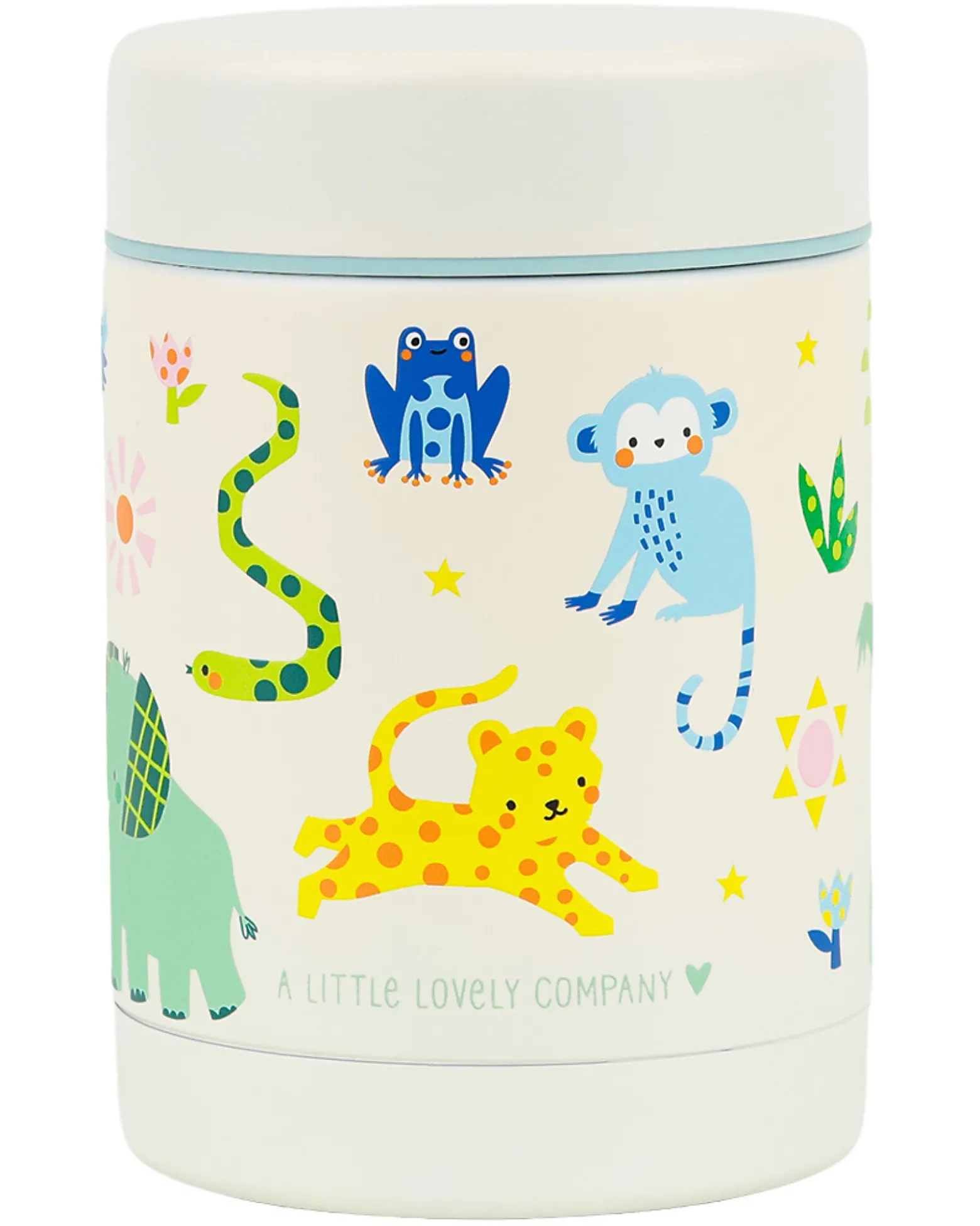 Thermos Porta Cibo in Acciaio Inossidabile - 300 ml - Giungla