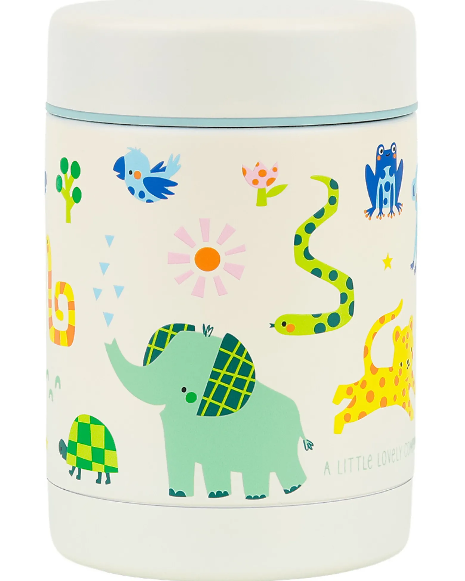 Thermos Porta Cibo in Acciaio Inossidabile - 300 ml - Giungla
