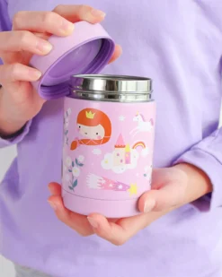 Thermos Porta Cibo in Acciaio Inossidabile - 300 ml - Principesse