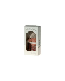Topo D'inverno - Sorella Maggiore - con Sci - Altezza 13 cm