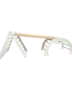 Triangolo Montessori Pikler Rainbow - Sunny Beach - Sviluppa Equilibrio e Agilità