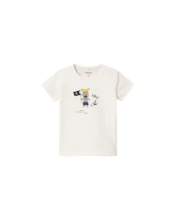 T-Shirt - Ahoy! - Jet Stream - Cotone Bio