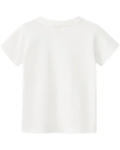 T-Shirt - Animali - Bianco - Cotone Bio