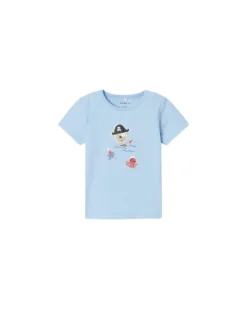 T-Shirt - Chambray Blue - Capitan Uncino - Cotone Bio