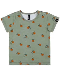 T-Shirt - Old Green - Cotone Bio Certificato GOTS