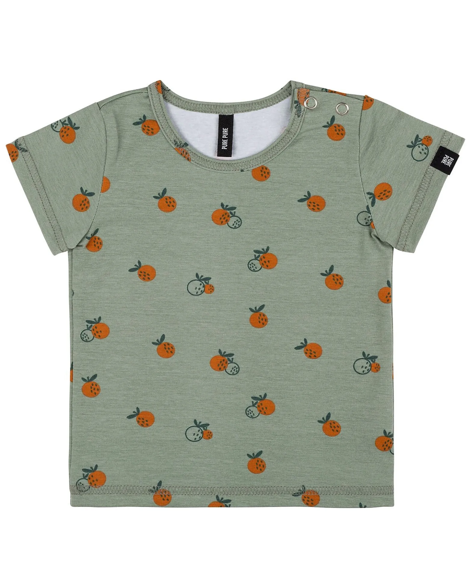 T-Shirt - Old Green - Cotone Bio Certificato GOTS