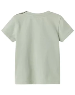 T-Shirt - Verde Acqua - Animali - Cotone Bio