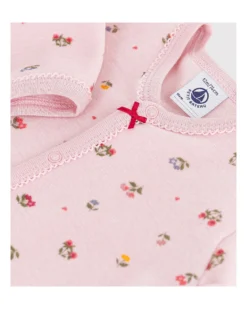 Tutina Intera in Ciniglia - Rosa - Fiori - Morbidezza Estrema!