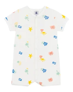 Tutina Senza Piedi Notte - 100% Cotone - Mare