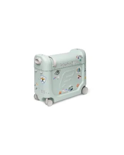 Valigia Cavalcabile Jet Kids BedBox - Green Aurora
