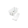 Vaschetta Pieghevole con Supporto - per Neonati e Bambini - Flexi Bath - Bianco