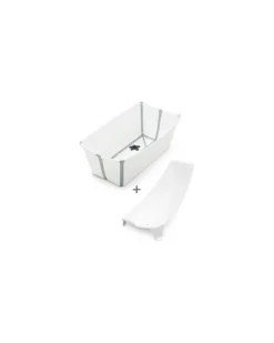 Vaschetta Pieghevole con Supporto - per Neonati e Bambini - Flexi Bath - Bianco